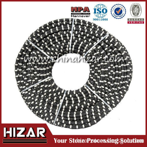 High quality Concrete cutting wire with rubber wire rope